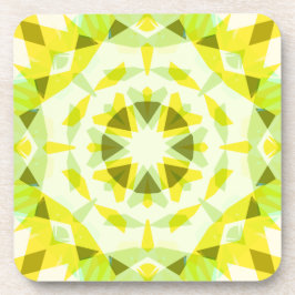 Helder Geel Groen Zomerster Dopamine Decor Bier Onderzetter