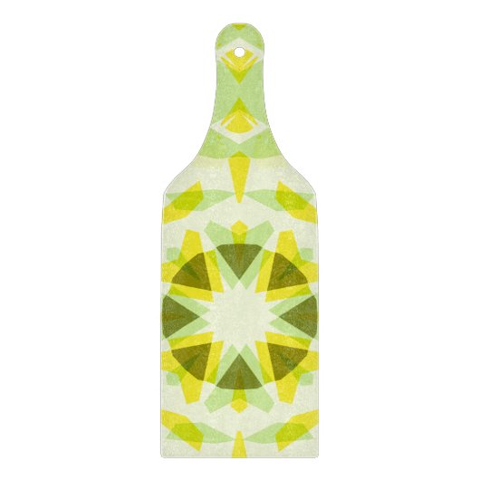 Helder Geel Groen Zomerster Dopamine Decor Snijplank (Voorkant)