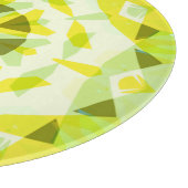 Helder Geel Groen Zomerster Dopamine Decor Snijplank (Hoek)