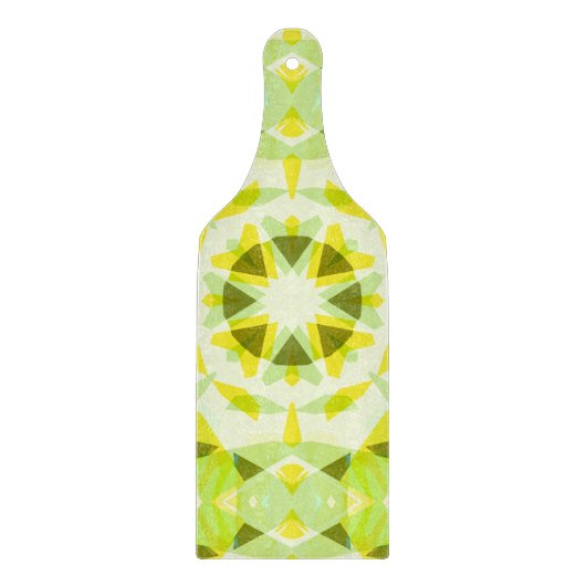 Helder Geel Groen Zomerster Dopamine Decor Snijplank (Voorkant)