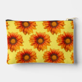 Helder geel-oranje verloop bloem uitsnijding etui (Achterkant)