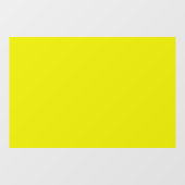 Helder Geel Venster Cling 30x20 Inches Raamsticker (Vel)