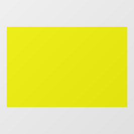 Helder Geel Venster Cling 30x20 Inches Raamsticker