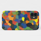 Helder gekleurd Abstract mozaïekpatroon Case-Mate iPhone Case (Achterkant (horizontaal))