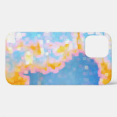 Helder gekleurd Blauw Roze Geel Abstract Case-Mate iPhone Case (Achterkant (horizontaal))