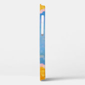 Helder gekleurd Blauw Roze Geel Abstract Case-Mate iPhone Case (Achterkant / Links)