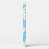 Helder gekleurd Blauw Roze Geel Abstract Case-Mate iPhone Case (Achterkant / Rechts)