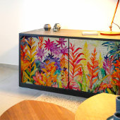 Helder gekleurd foliage decoupage weefsel papier