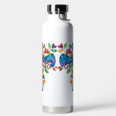 HELDER GEKLEURD GLAS IN LOOD LOOK CROSS WATERFLES (Links)