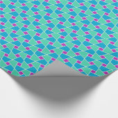 Helder Gekleurd Islamitisch Patroon Wrapping Papie Cadeaupapier (Hoek)