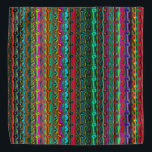 Helder gekleurd, kleurrijk Abstract patroon Bandana<br><div class="desc">2023</div>