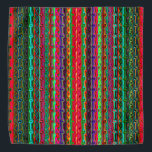 Helder gekleurd, kleurrijk Abstract patroon Bandana<br><div class="desc">2024</div>