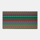 Helder gekleurd, kleurrijk Abstract patroon Bureaumat (Voorkant)