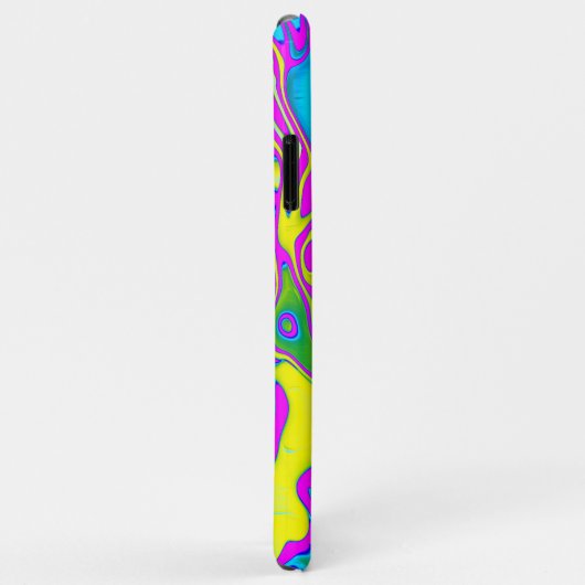 Helder gekleurd, kleurrijk Abstract patroon Case-Mate iPhone Case (Achterkant/rechts)