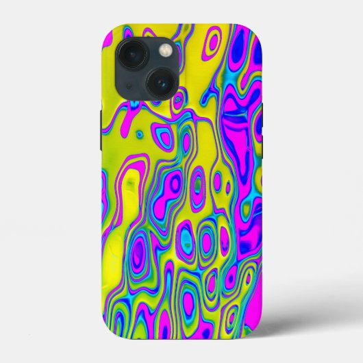 Helder gekleurd, kleurrijk Abstract patroon Case-Mate iPhone Case (Achterkant)