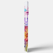 HELDER GEKLEURDE 3D LOOK BLOEMEN Case-Mate iPhone CASE (Achterkant / Rechts)