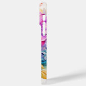 HELDER GEKLEURDE 3D LOOK BLOEMEN Case-Mate iPhone CASE (Achterkant / Links)