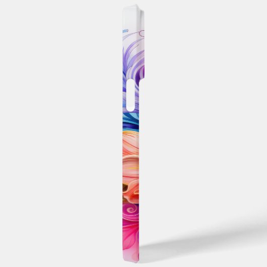 HELDER GEKLEURDE 3D LOOK BLOEMEN Case-Mate iPhone CASE (Achterkant / Rechts)