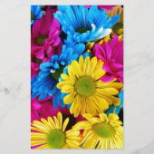 Helder gekleurde dagen briefpapier (Voorkant)