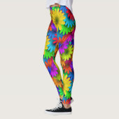 Helder gekleurde dagen leggings (Links)