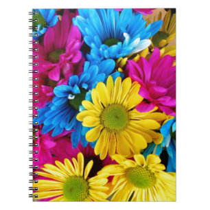 Helder gekleurde dagen notitieboek