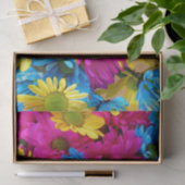 Helder gekleurde dagen tissuepapier (Geschenk)