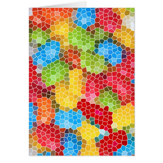 Helder gekleurde funky Cool (Voorkant)