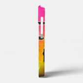 Helder gekleurde Funky Cool Abstract Case-Mate iPhone Case (Achterkant / Links)