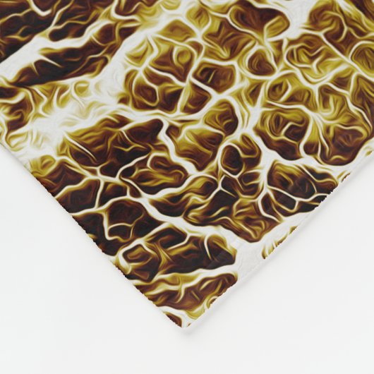 Helder gekleurde funky Cool Fleece Deken (Hoek)