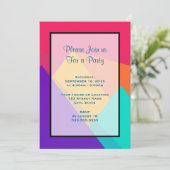 Helder gekleurde geometrische driehoeken Generieke Kaart (Staand voorkant)