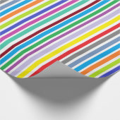 Helder gekleurde Gift Wrap Cadeaupapier (Hoek)