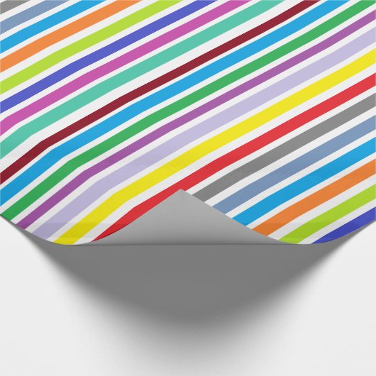 Helder gekleurde Gift Wrap Cadeaupapier (Hoek)