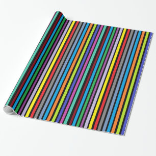 Helder gekleurde Gift Wrap Cadeaupapier