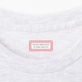 Helder gekleurde Gingham Plaid basisschool Labels (Aangebracht)