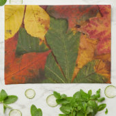 Helder gekleurde kleppen theedoek (Gevouwen)