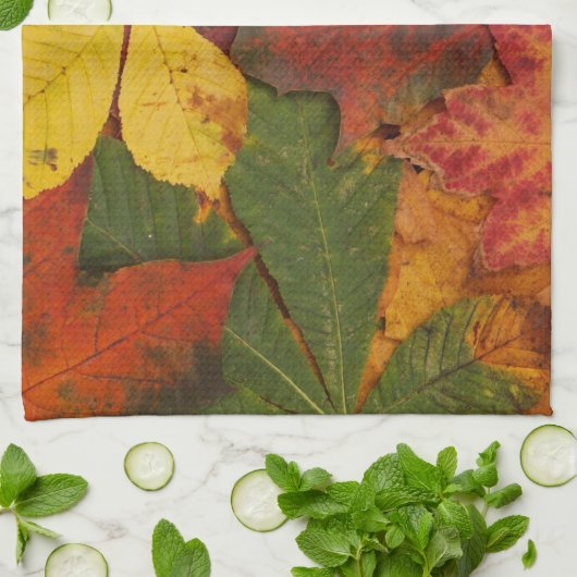 Helder gekleurde kleppen theedoek (Gevouwen)