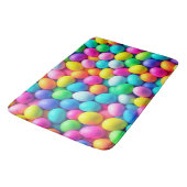 Helder gekleurde Paasei/Lente Badmat (Gekanteld)