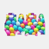 Helder gekleurde Paasei/Lente Bedankdoosjes (Uitgevouwen)