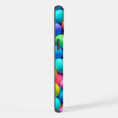 Helder gekleurde Paasei/Lente iPhone Hoesje (Rechterkant)