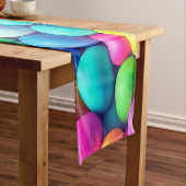 Helder gekleurde Paasei/Lente Korte Tafelloper (Voorbeeld)