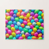 Helder gekleurde Paasei/Lente Legpuzzel (Horizontaal)