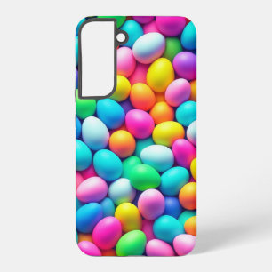 Helder gekleurde Paasei/Lente Samsung Galaxy Hoesje