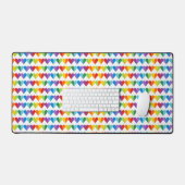 HELDER GEKLEURDE REGENBOOG VALENTIJN HARTEN BUREAUMAT (Keyboard & Muis)
