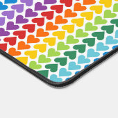 HELDER GEKLEURDE REGENBOOG VALENTIJN HARTEN BUREAUMAT (Hoek)