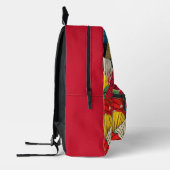 Helder gekleurde ventilatoren Bloemen Rugzak (Links)