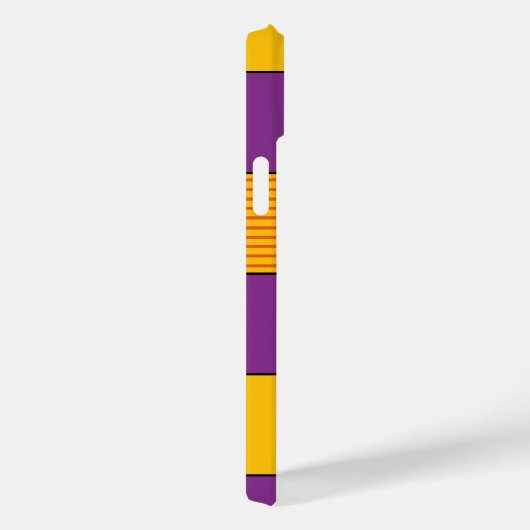 Helder gekleurde vierkantjes, strepen Case-Mate iPhone case (Achterkant / Rechts)