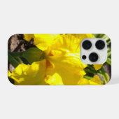 Helder Gele Iris, iPhone Hoesje (Achterkant horizontaal)