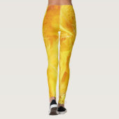 Helder Gele Veren Leggings (Achterkant)