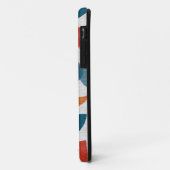 Helder Geometrisch Abstract Middeleeuws Modern Case-Mate iPhone Case (Achterkant/links)