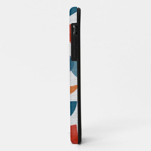 Helder Geometrisch Abstract Middeleeuws Modern Case-Mate iPhone Case (Achterkant/links)